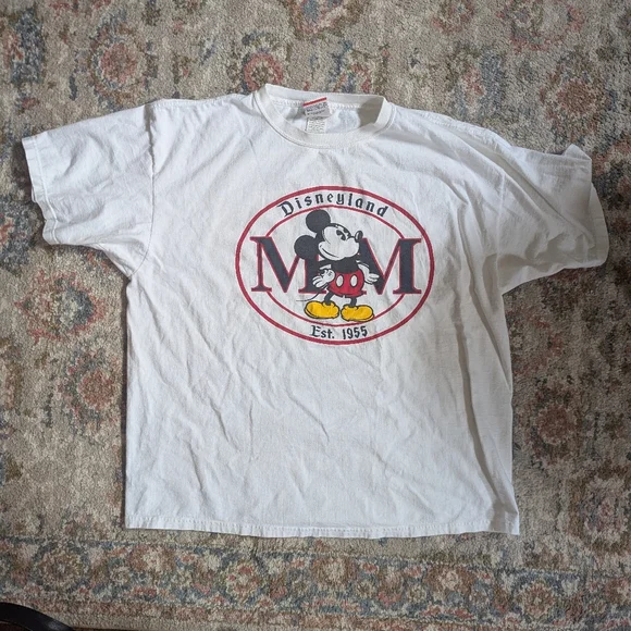 Mickey Mouse Vintage White T shirt - Picture 1 of 4